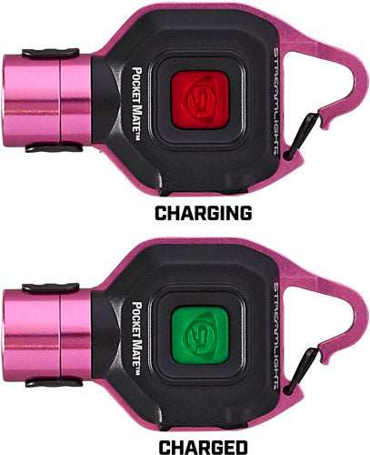 Streamlight Pocket Mate Usb - Edc Light W/pocket Clip Pink - Skoutley Outdoors LLC