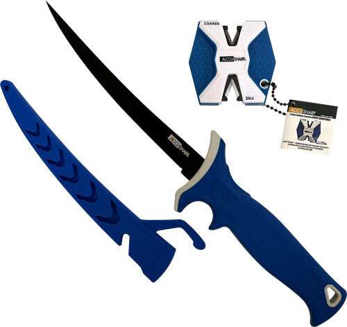 Accusharp Fillet Knife W/ Two- - Step Carbide Sharpener 6.5" - Skoutley Outdoors LLC