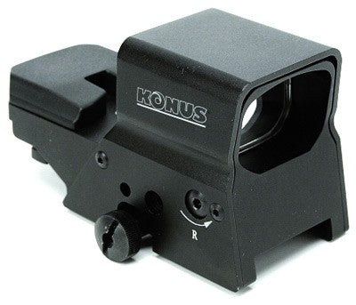 Load image into Gallery viewer, Konus Red/grn Dot Sightpro R8 - 2-5moa 1x39 8-retic Dual Rail
