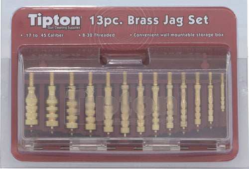 Tipton 13-piece Bronze Solid - Brass Jag Set W/storage Case - Skoutley Outdoors LLC
