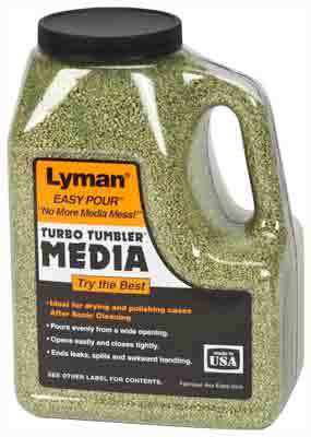 Lyman Tumbler Media - Treated Corn Cob Plus 2 Lbs - Skoutley Outdoors LLC