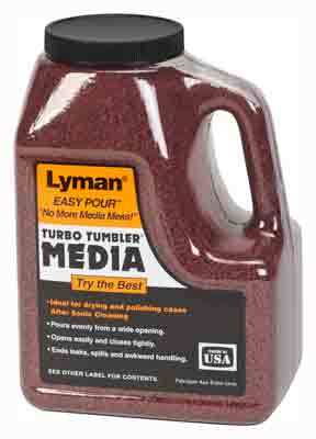 Lyman Turbo Polishing Media - Treated Walnut Shells 3 Lbs - Skoutley Outdoors LLC