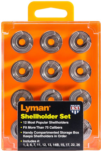 Load image into Gallery viewer, Lyman X-shellholder 12 Piece - Set &amp; Storage Box
