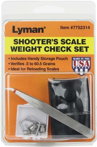 Lyman Shooter's Scale Weight - Check Set - Skoutley Outdoors LLC