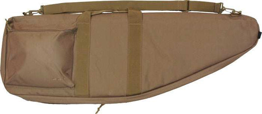 Toc Tactical Rifle Case 36" - External Storage Pocket Tan - Skoutley Outdoors LLC