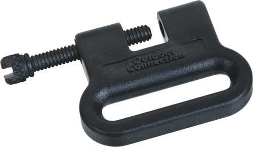 Toc Brute 1" Swivels E-z - Detachable Screw Synthetic Blk - Skoutley Outdoors LLC