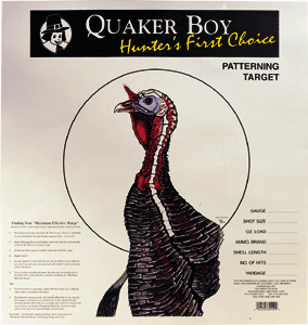 Quaker Boy Paper Target Turkey - 20" X 20" 100-pack - Skoutley Outdoors LLC