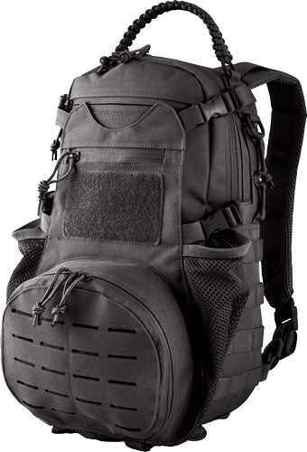 Red Rock Ambush Pack Black - W/ Collapsilbe Mesh Gear Pockt - Skoutley Outdoors LLC