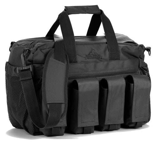 Red Rock Deluxe Range Bag Blk - Fold Out Work/cleaning Gun Mat - Skoutley Outdoors LLC