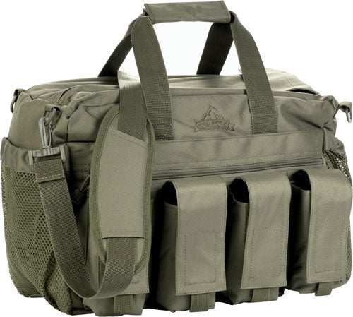 Red Rock Deluxe Range Bag Od - Fold Out Work/cleaning Gun Mat - Skoutley Outdoors LLC