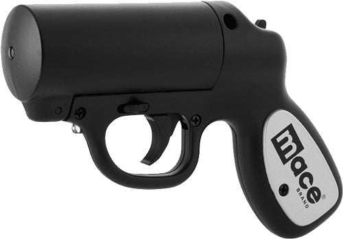 Mace Pepper Spray Pepper Gun - W/strobe Led Matte Black 28g - Skoutley Outdoors LLC