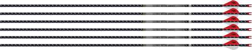 Easton Arrow 4mm Fmj 300 - 6-pack W/ 2" Blazer Vanes - Skoutley Outdoors LLC