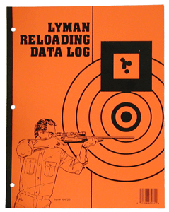 Lyman Reloader's Log Book - 50 Pages - Skoutley Outdoors LLC