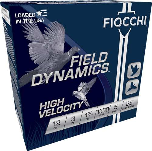 Fiocchi 12ga 3" 1-3/4oz #5 - 1330fps 25rd 10bx/cs - Skoutley Outdoors LLC