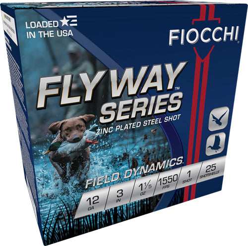 Fiocchi Flyway 12ga 3" 1-1/5oz - #1 1550fps 25rd 10bx/cs - Skoutley Outdoors LLC