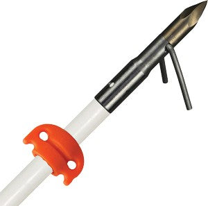 Ams Bowfishing Fiberglass - Arrow Chaos Point White W/ss - Skoutley Outdoors LLC