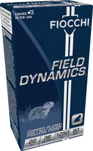 Fiocchi 22lr 38gr Jhp 1250fps - 50rd 100bx/cs - Skoutley Outdoors LLC
