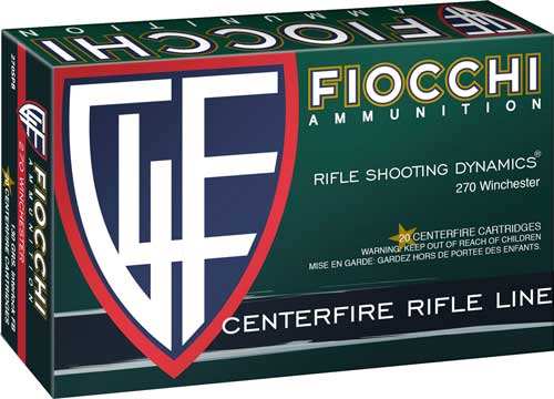 Fiocchi 270 Win 130gr Psp - 20rd 10bx/cs - Skoutley Outdoors LLC