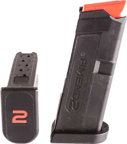 Amend2 Magazine For Glock 42 - 6rd Polymer Black - Skoutley Outdoors LLC