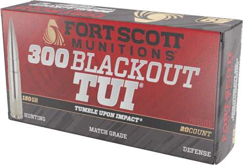 Fort Scott 300 Aac 150gr Tui - Solid Copper 20rd 25bx/c - Skoutley Outdoors LLC
