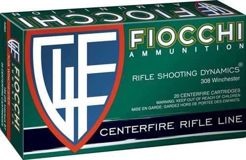 Fiocchi 308 Win 165gr Psp - 20rd 10bx/cs - Skoutley Outdoors LLC
