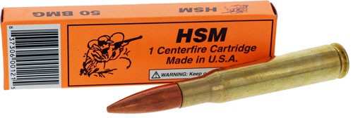 Hsm 50 Bmg Hornady A-max - Dummy Round 1rd - Skoutley Outdoors LLC