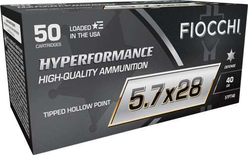 Fiocchi 5.7x28 40gr Jhp - 50rd 10bx/cs - Skoutley Outdoors LLC