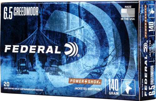 Federal Power-shok 6.5 Cm - 140gr Sp 20rd 10bx/cs - Skoutley Outdoors LLC