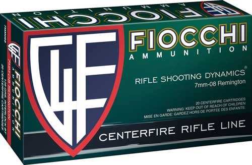 Fiocchi 7mm-08 Rem 139gr Psp - 20rd 10bx/cs - Skoutley Outdoors LLC