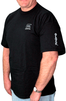 Glock Oem Black Short - Sleeve T Shirt Xxxl - Skoutley Outdoors LLC
