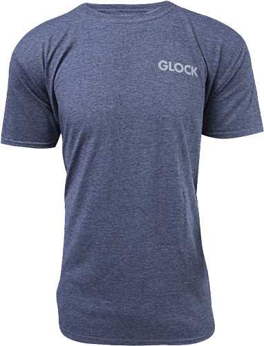 Load image into Gallery viewer, Glock Oem Heathered Navy - Pistol Flag T-shirt Large - Skoutley Outdoors LLC
