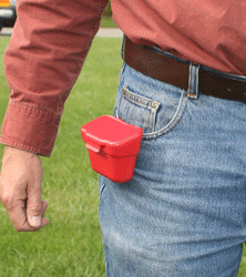 Mtm Ammo Belt Pouch For 22lr - Pellets Bb's And Other Items - Skoutley Outdoors LLC