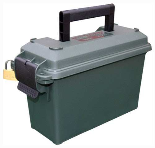 Mtm 30 Caliber Ammo Can Tall - Forest Green Lockable - Skoutley Outdoors LLC