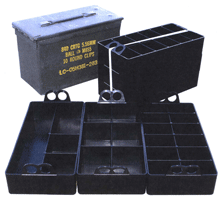 Mtm Ammo Can Organizer 3-pack - Fits All .50bmg Ammo Cans - Skoutley Outdoors LLC
