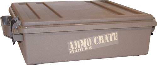 Mtm Ammo Crate Acr5 - Dark Earth 4.50" Deep - Skoutley Outdoors LLC