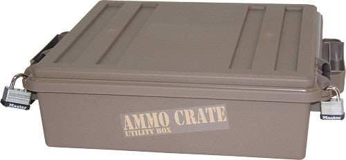 Mtm Ammo Crate Acr5 - Dark Earth 4.50" Deep - Skoutley Outdoors LLC