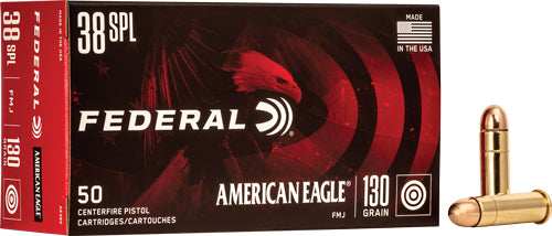 Federal Ae 38 Special 130gr - Fmj 50rd 20bx/cs - Skoutley Outdoors LLC