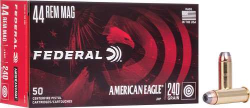 Federal Ae 44 Rem Mag 240gr - Jhp 50rd 20bx/cs - Skoutley Outdoors LLC