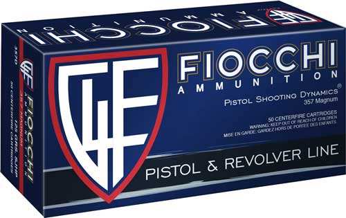 Fiocchi 357 Mag 148gr Jhp - 50rd 20bx/cs - Skoutley Outdoors LLC