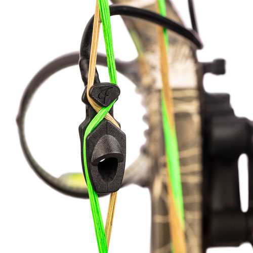 Trophy Ridge No Tie Tube Peep - 1/4" Black - Skoutley Outdoors LLC