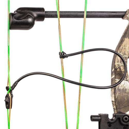 Load image into Gallery viewer, Trophy Ridge No Tie Tube Peep - 1/4&quot; Black - Skoutley Outdoors LLC
