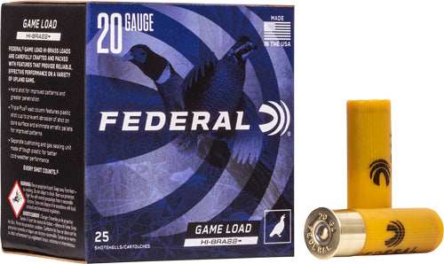 Federal Game Load 20ga 2.75" - 1oz #5 25rd 10bx/cs - Skoutley Outdoors LLC