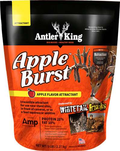Antler King Apple Burst - Attractant 5# Bag - Skoutley Outdoors LLC