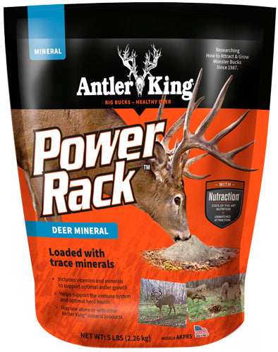 Antler King Power Rack - Deer Mineral 5# Bag - Skoutley Outdoors LLC