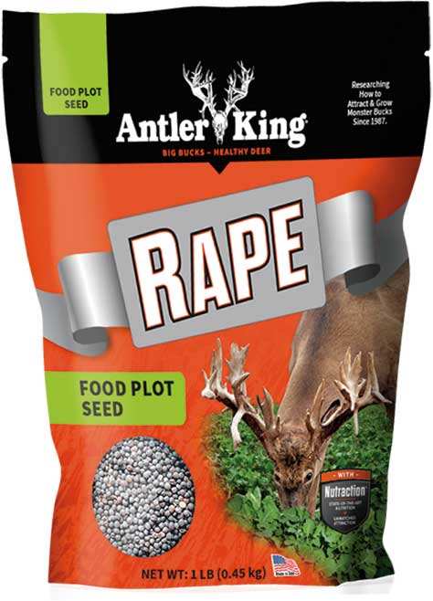 Antler King Rape 1# Bag - Annual 1/4 Acre - Skoutley Outdoors LLC