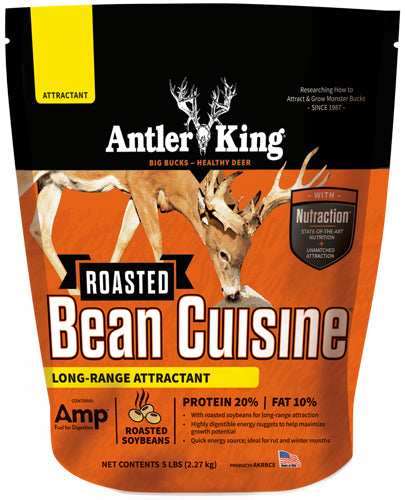 Antler King Roasted Bean - Cuisine Attractant 5# Bag - Skoutley Outdoors LLC