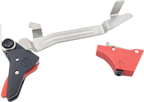 Timney Trigger Alpha Competn - For Glock Gen 3-4 3lb Red