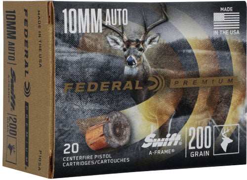 Federal 10mm 200gr A-frame Jhp - 20rd 10bx/cs - Skoutley Outdoors LLC