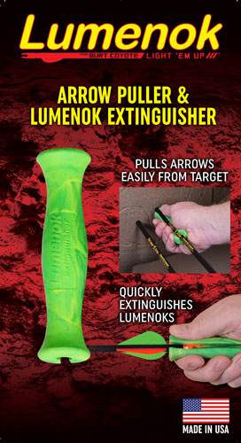 Lumenok Arrow Puller - Extinguisher Green/yellow - Skoutley Outdoors LLC