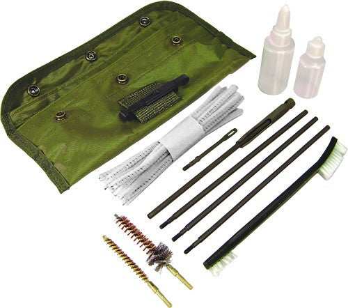 Psp Cleaning Kit Ar15/m16 - Gi Field Od Green Pouch - Skoutley Outdoors LLC